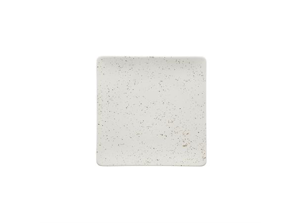 POTTERY tallerken 200x200mm Dekor: Unique White